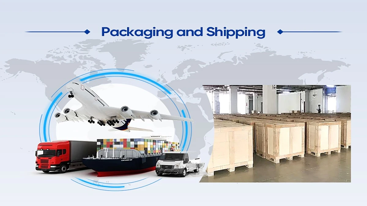 packaging and shipping